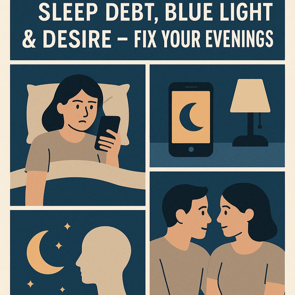 Sleep Debt, Blue Light & Desire — Fix Your Evenings