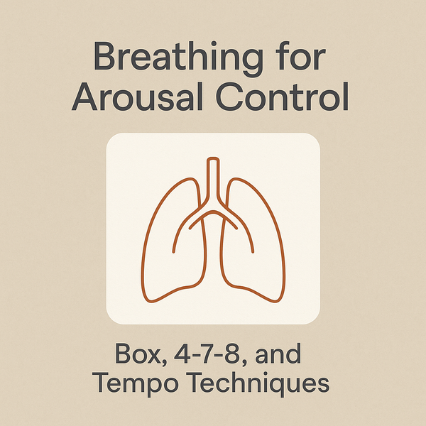 Breathing for Arousal Control — Box, 4-7-8, and Tempo Techniques